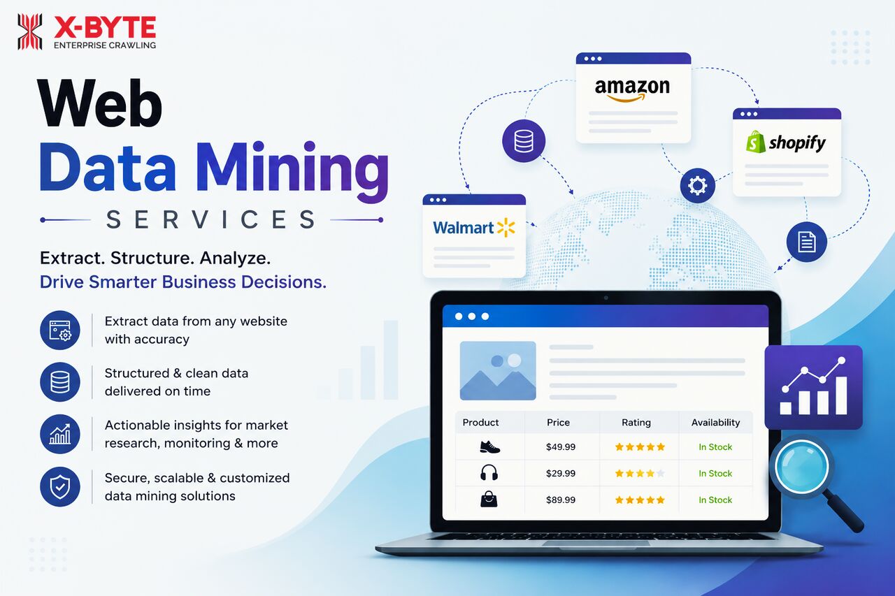 Tbilisi, Technical, Web Data Mining Services | Accurate & Scalable Data Extraction Solutions