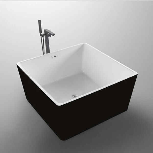 New York, Business, Black Freestanding Bathtub | Acrylic Freestanding Soaking Tub