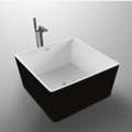 Black Freestanding Bathtub | Acrylic Freestanding Soaking Tub