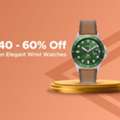 INR 4997, 40 - 60% Off On Elegant Wrist Watches