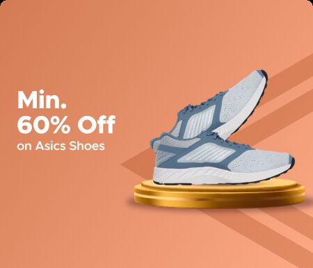 Mumbai, Clothing & Accessories, INR 1649,  60% Off On Asics Shoes