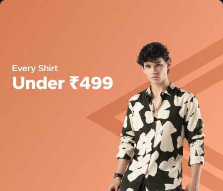 Mumbai, Clothing & Accessories, INR 1199,  Every Shirt Under Rs 499