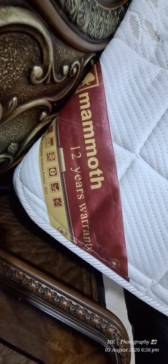 Dammam, Furniture, SAR 900,  Al Ghoshaim Latifa Pillow Top Orthopedic Mattress - Like New*