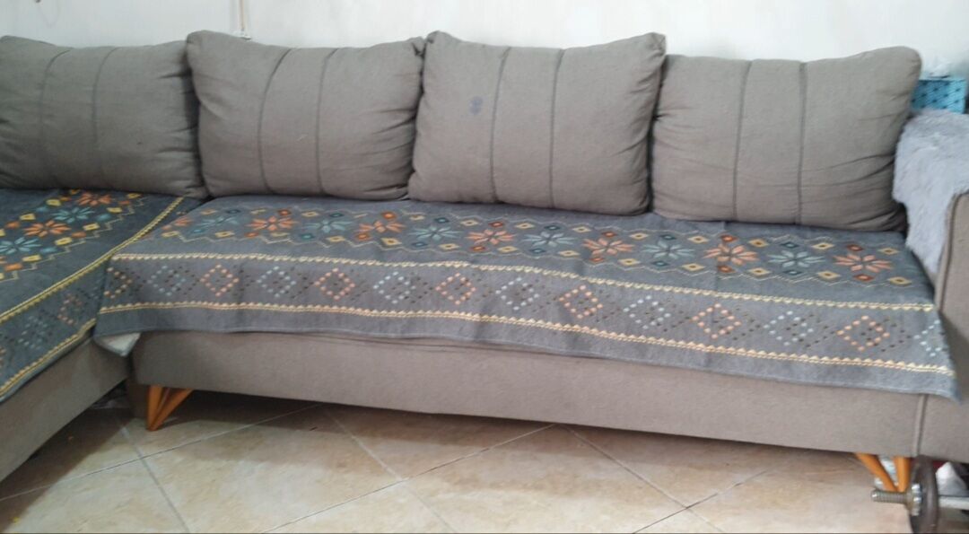 Thuqbah, Furniture, SAR 550,  L Shape Sofa  Sofa Cum Bed