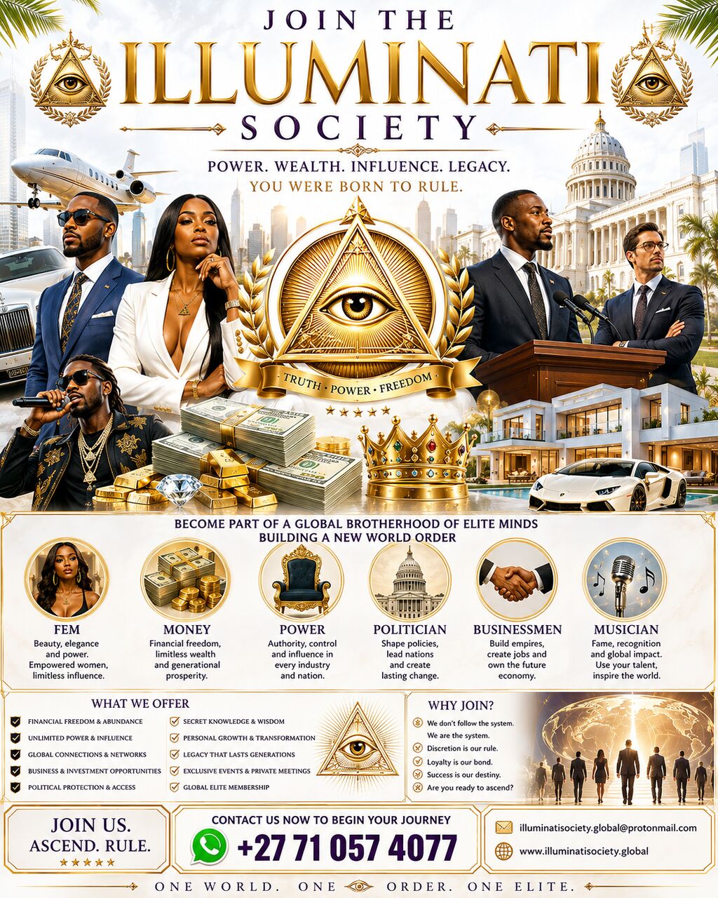 Kampala, Temp Jobs, Join The Illuminati Society