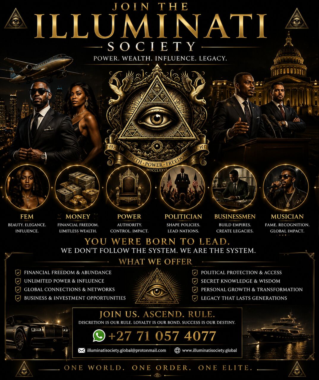 Kampala, Temp Jobs, Join The Illuminati Society