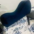 SAR 1,  Dark Blue Curve Sofa