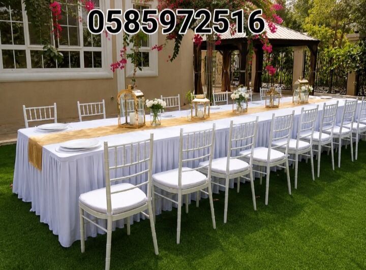 Dubai, Event Planning, تأجير كراسي وطاولات فاخرة في دبي لجميع الم