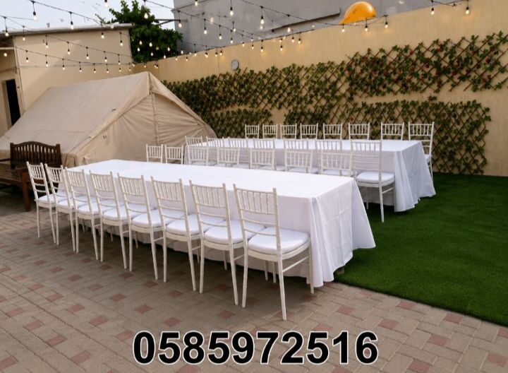 Sharjah, Event Planning, أفضل تأجير كراسي وطاولات للحفلات والمناس