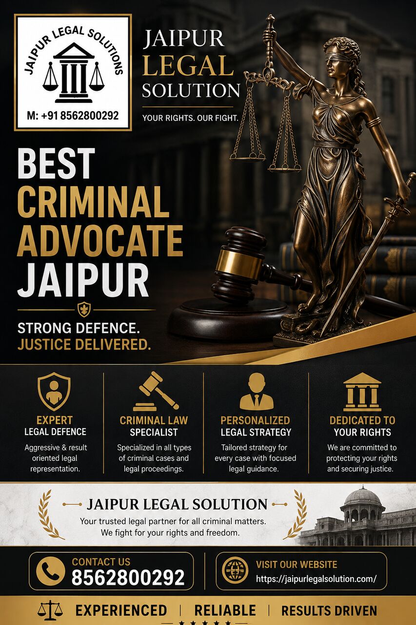 Jaipur, Legal, Best Criminal Advocate Jaipur |  Jaipur Legal Solution