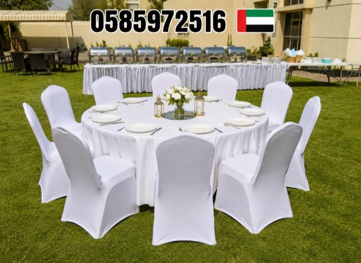 Ras Al Khaimah, Event Planning, خدمات تأجير كراسي وطاولات راقية في رأس الخ