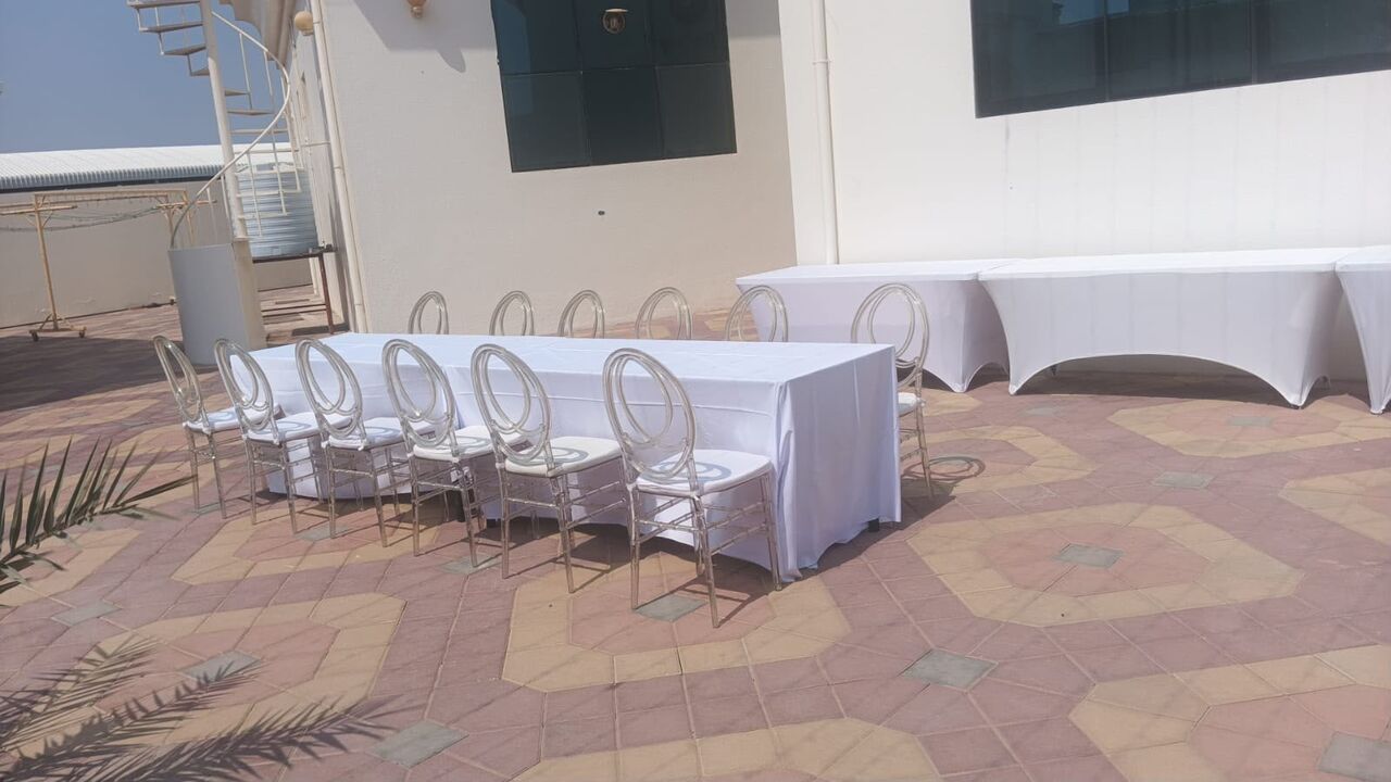 Ras Al Khaimah, Event Planning, خدمات تأجير كراسي وطاولات راقية في رأس الخ
