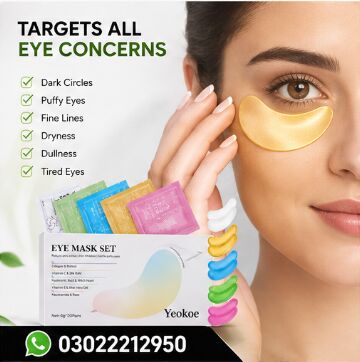 Karachi, Health & Beauty Items, PKR 4000,  Yeokoe Under Eye Patches Dark Circles