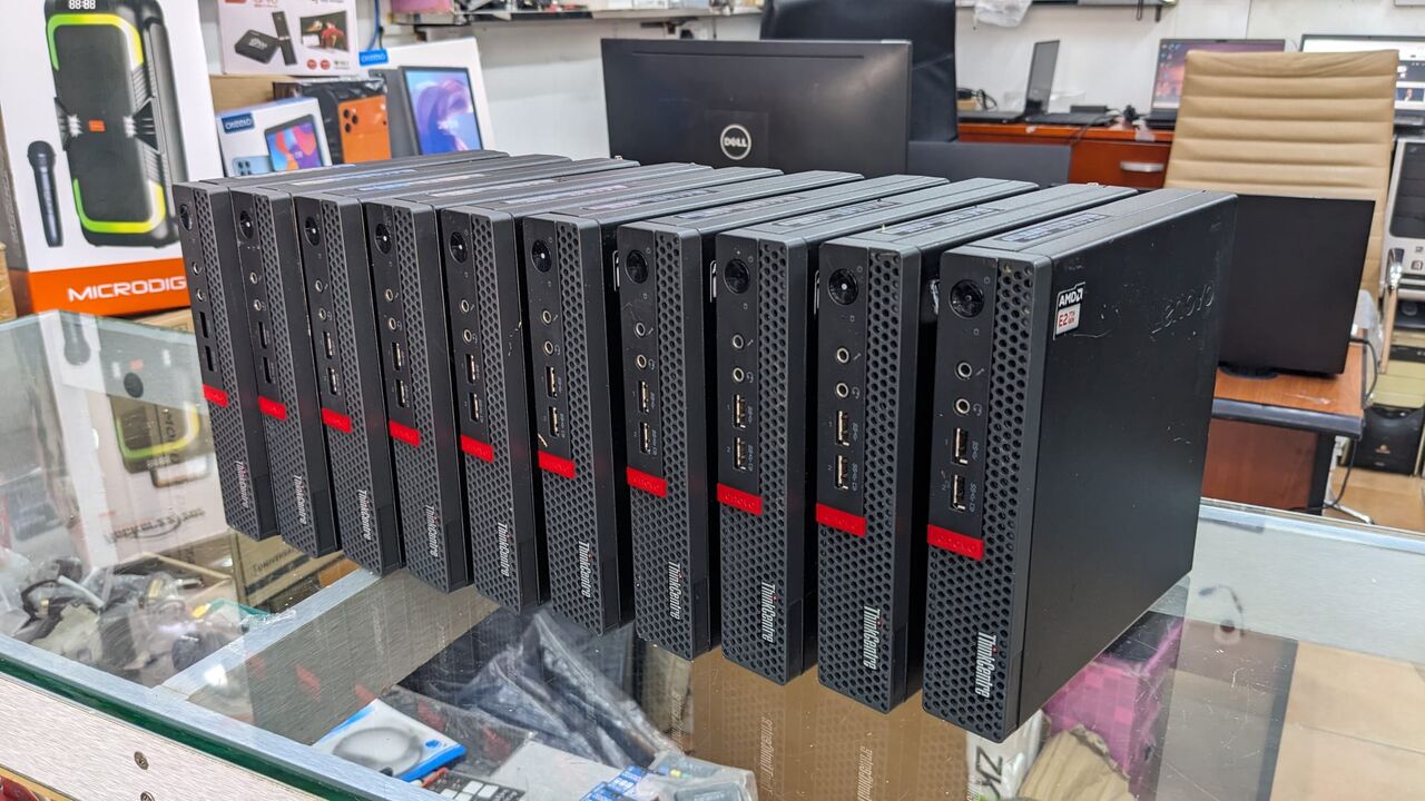 Manama, Tablet Computers, BHD 58,  Lenovo Tiny Mini PC AMD 7th Gen RAM 8GB SSD 256GB M.2 AMD Graphics Built-in WIFI Bluetooth