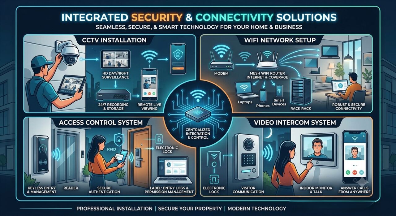 Manama, Technical, Secure Your Home & Business With Professional CCTV Installation & Networking!
