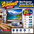 BHD 25,  New Projector Screen Box Pack All Size With Stand & Wall Mounted Available At Good Price