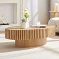 USD 367,  Buy Drum Coffee Table | Luxury Sculptural Living Room Table