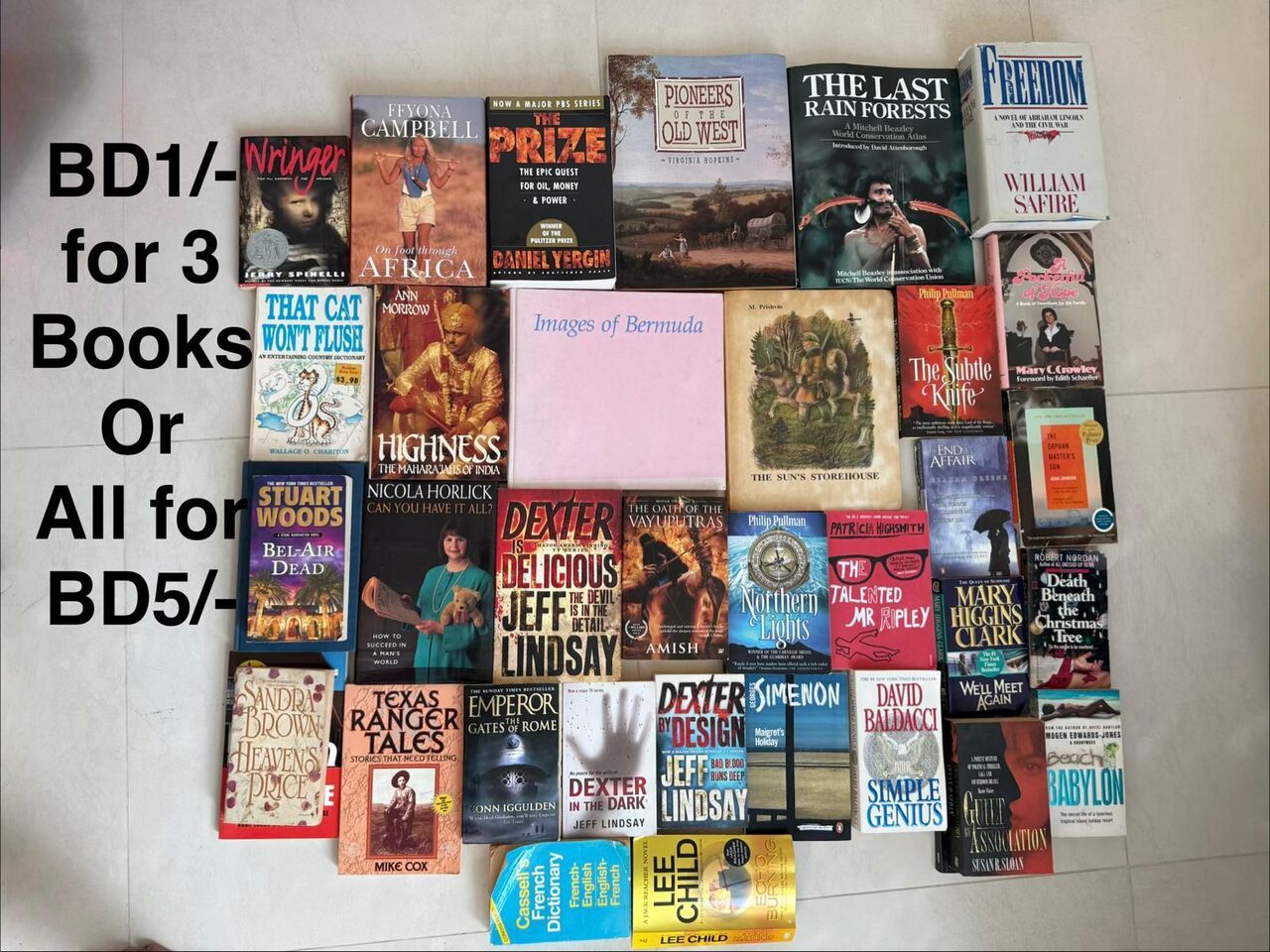 Juffair, Books, BHD 120,  Books, Bags, Crockery & Accessories