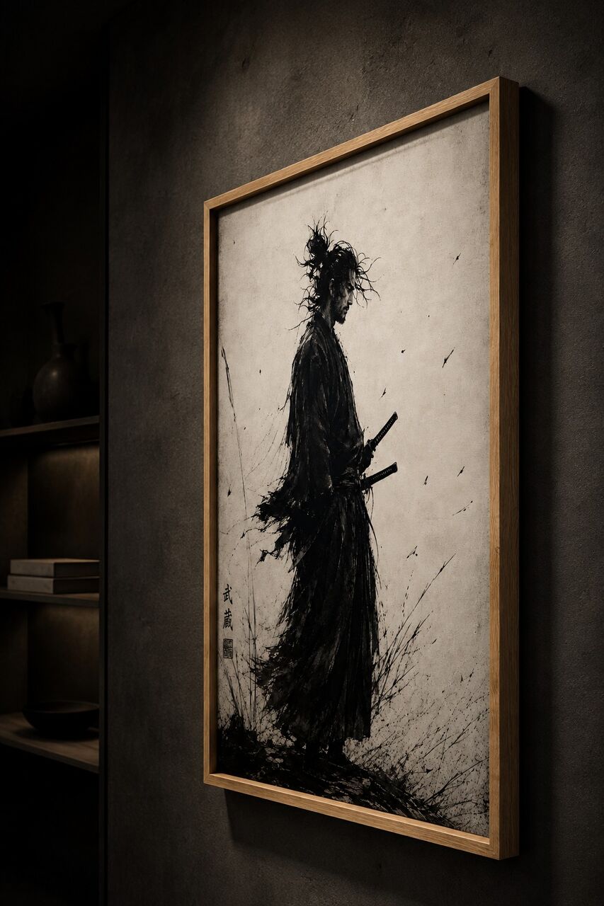 Khobar, Household Items, SAR 300,  Monochrome Semurai Art Piece.