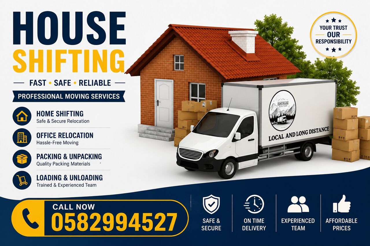 Khobar, Labor/Moving, TRUSTED HOUSE SHIFTING COMPANY &ndash; COMPLETE HOME & OFFICE MOVING WITH PROFESSIONAL TEAM