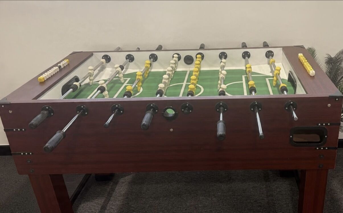 Al Khobar Al Shamalia, Sporting Goods, SAR 990,  Super Fun Foosball Table With Smooth Rods And Great Spin Perfect For Friendly Competition