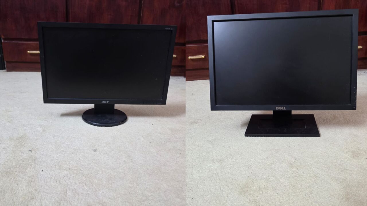 Riffa, Computers, BHD 12,  Dell + Acer Cheap Monitors For Sale