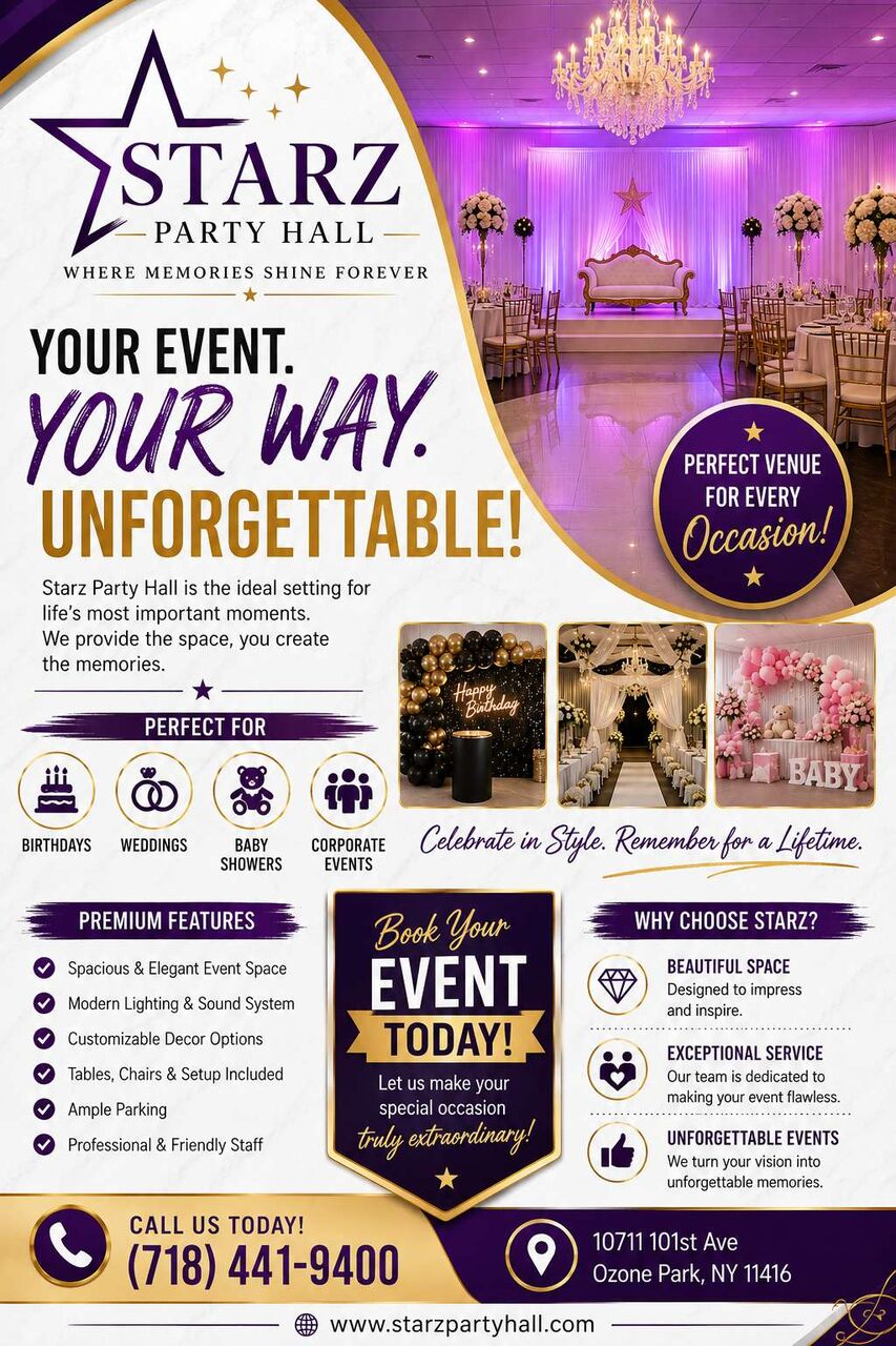 New York, Event Planning, Wedding And Banquet Halls In Ozone Park, Queens, NY