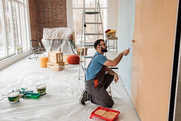 Dammam, Construction, Paints Work PROFILE Work TEXTURE Work WALL PAPER RE Paints  Work EXPERT