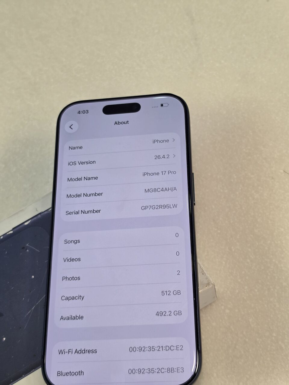 Dammam, Mobile Phones, SAR 4800,  IPhone 17 Pro 512 GB