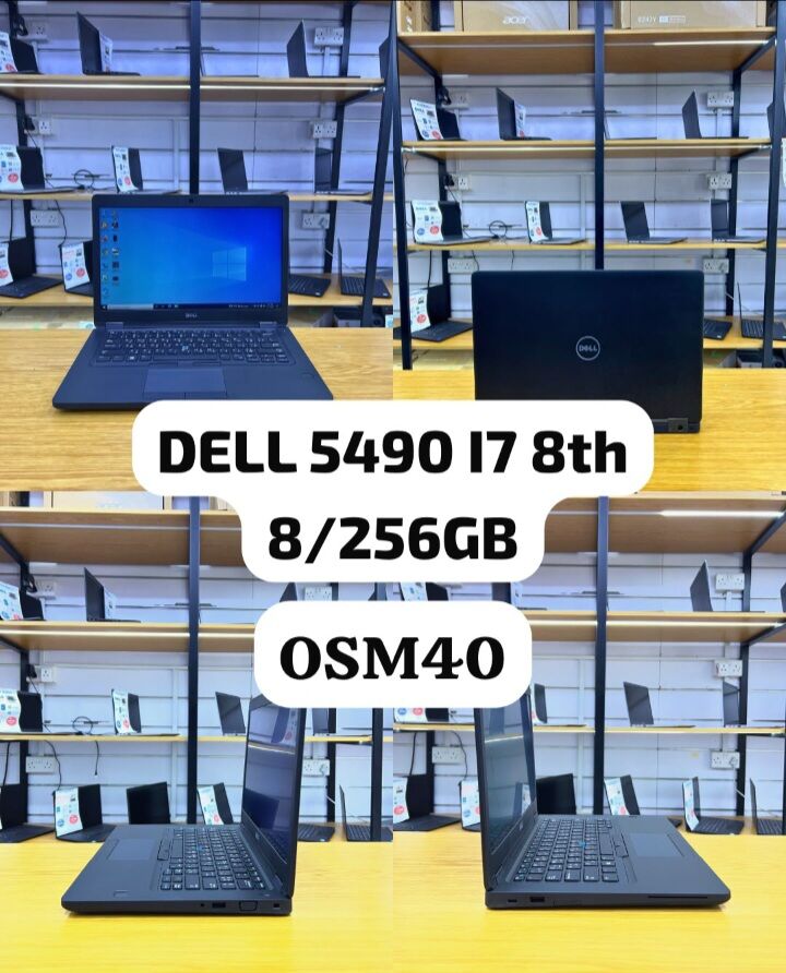 Manama, Computers, BHD 95,  Dell Latitude 5490 I7 8th Generation 8GB RAM/256GB SSD Laptop