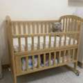 SAR 250,  New Wodden Rocker + Crib, Used Like New, Excellent Condition