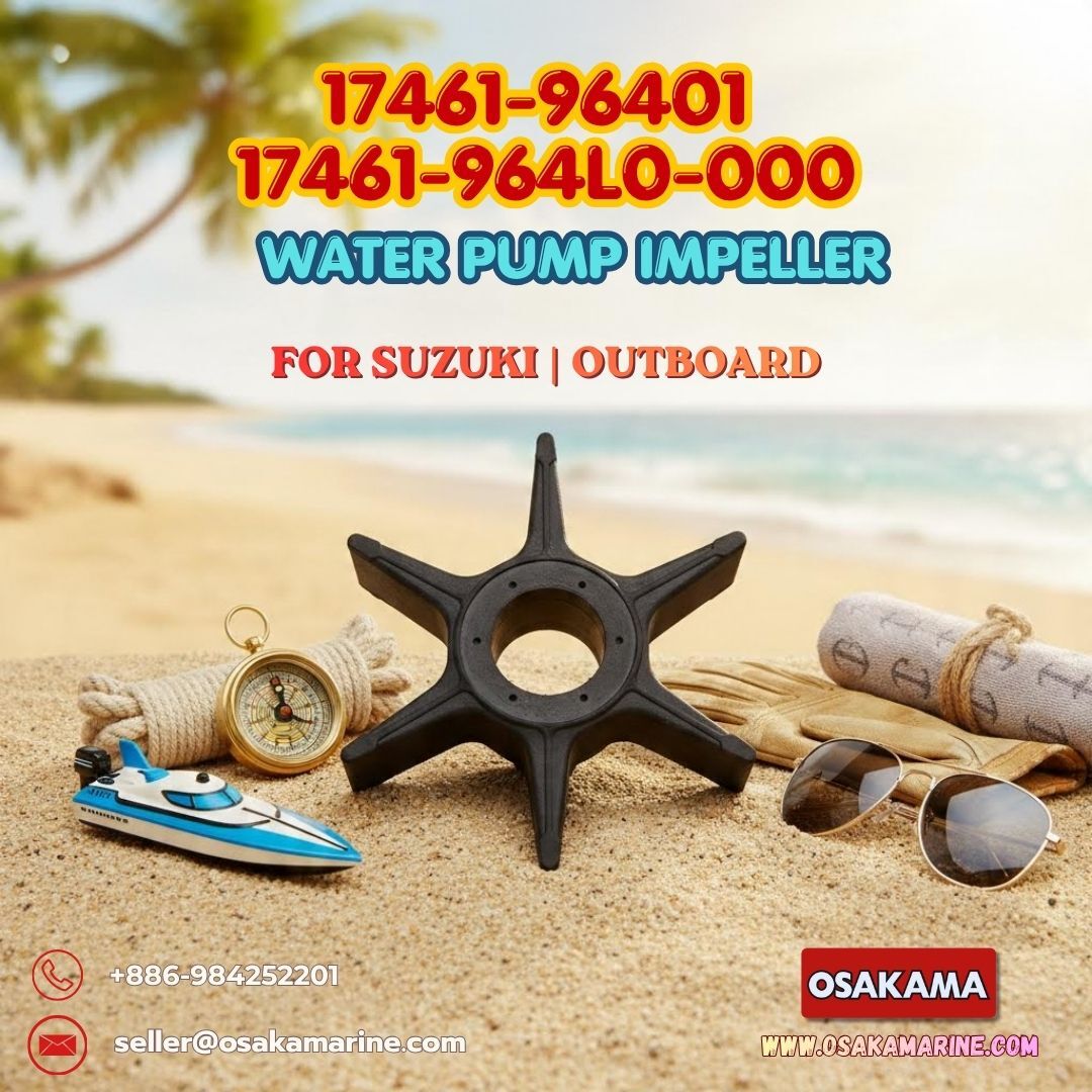 Stockholm, Auto Parts, SEK 99999,  Water Pump Impeller 17461-96401 For Suzuki Outboard