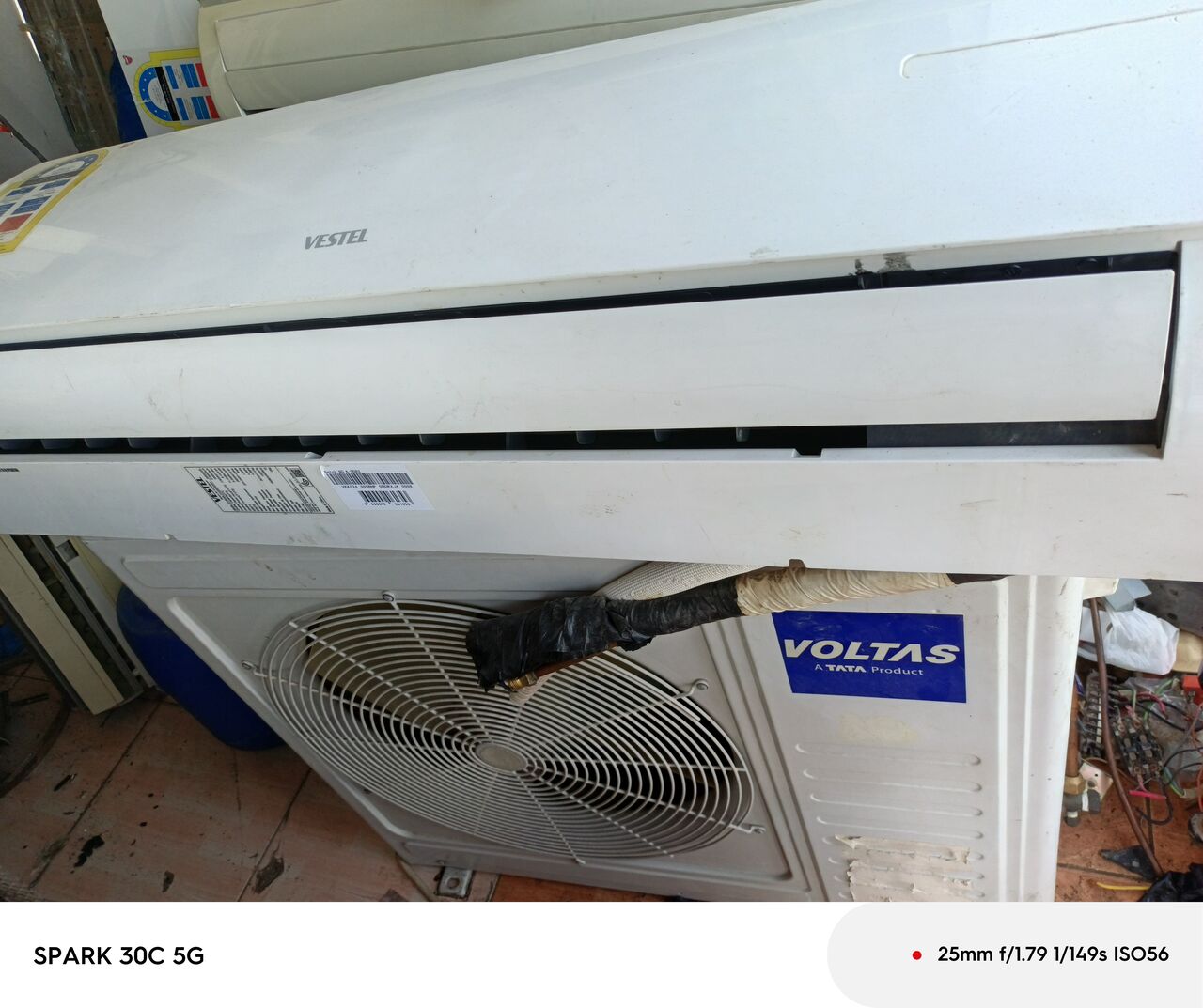 Tubli, Air Conditioners, 105,  2 Ton Voltas Split Ac Forsale