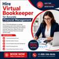 Hire Virtual Bookkeeper And Save Time & Money