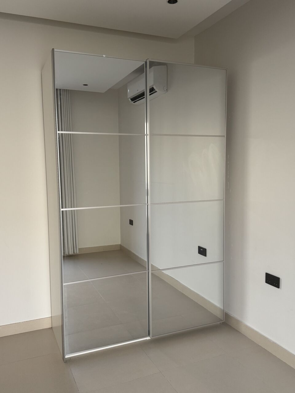 Ghirnatah, Furniture, SAR 2500,  Custom IKEA Wardrobe &ndash; Like New &ndash; 150 × 238 × 66 Cm