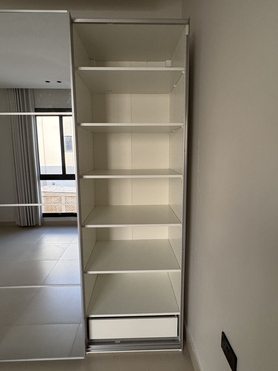 Ghirnatah, Furniture, SAR 2500,  Custom IKEA Wardrobe &ndash; Like New &ndash; 150 × 238 × 66 Cm