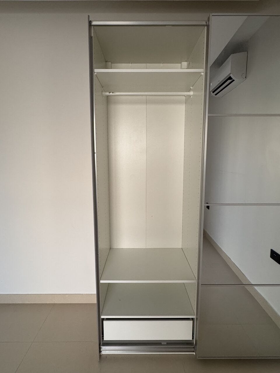 Ghirnatah, Furniture, SAR 2500,  Custom IKEA Wardrobe &ndash; Like New &ndash; 150 × 238 × 66 Cm