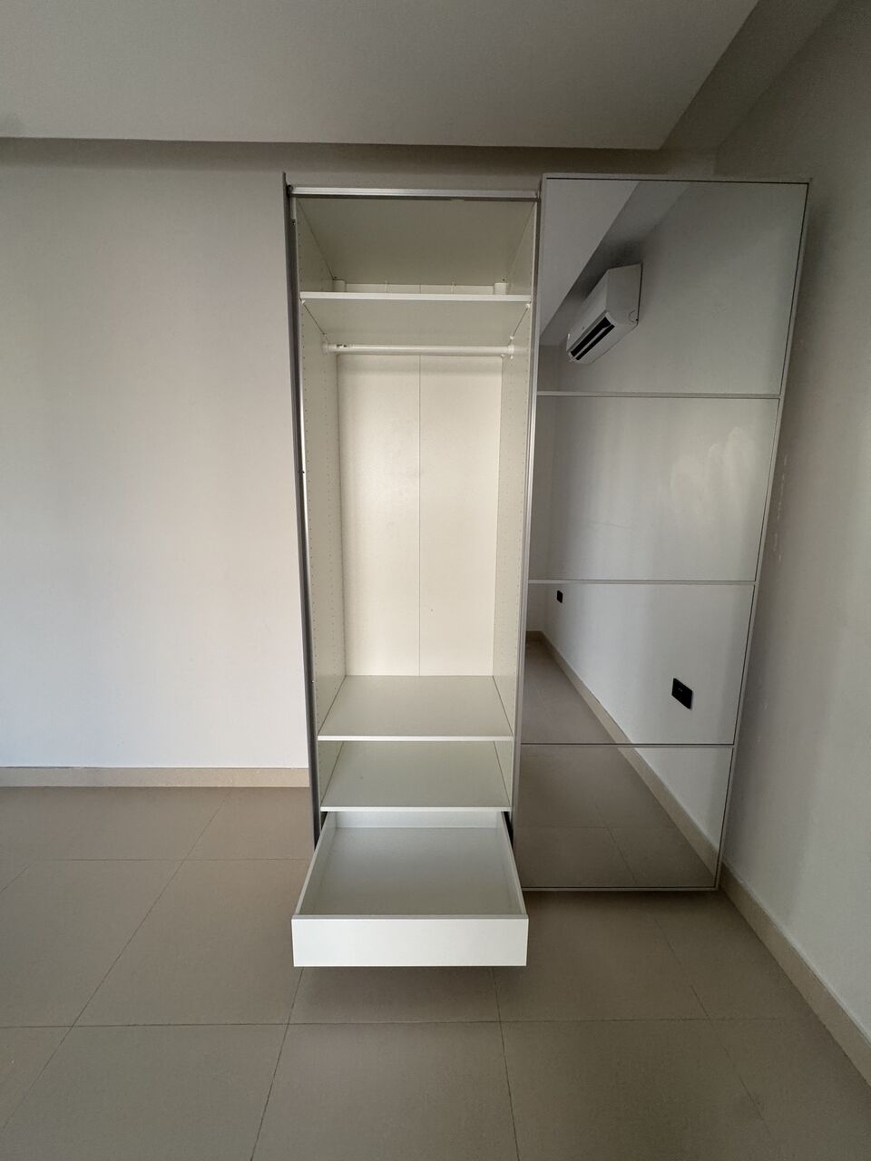 Ghirnatah, Furniture, SAR 2500,  Custom IKEA Wardrobe &ndash; Like New &ndash; 150 × 238 × 66 Cm