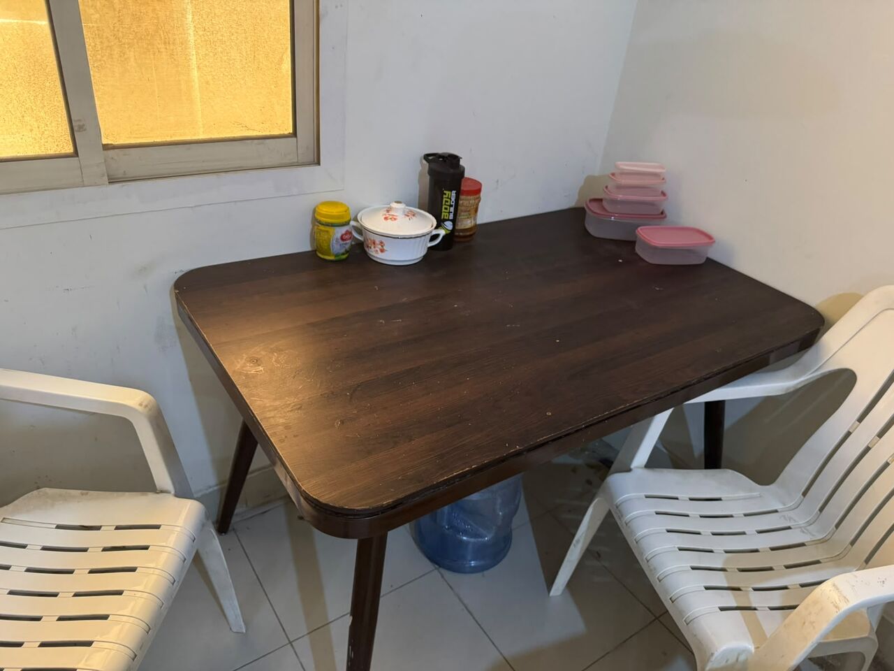 Khobar, Household Items, SAR 700,  Affordable Wooden Single Bed, Dressing Table, Ikea Wardrobe 3 Door With Full Mirror, Table