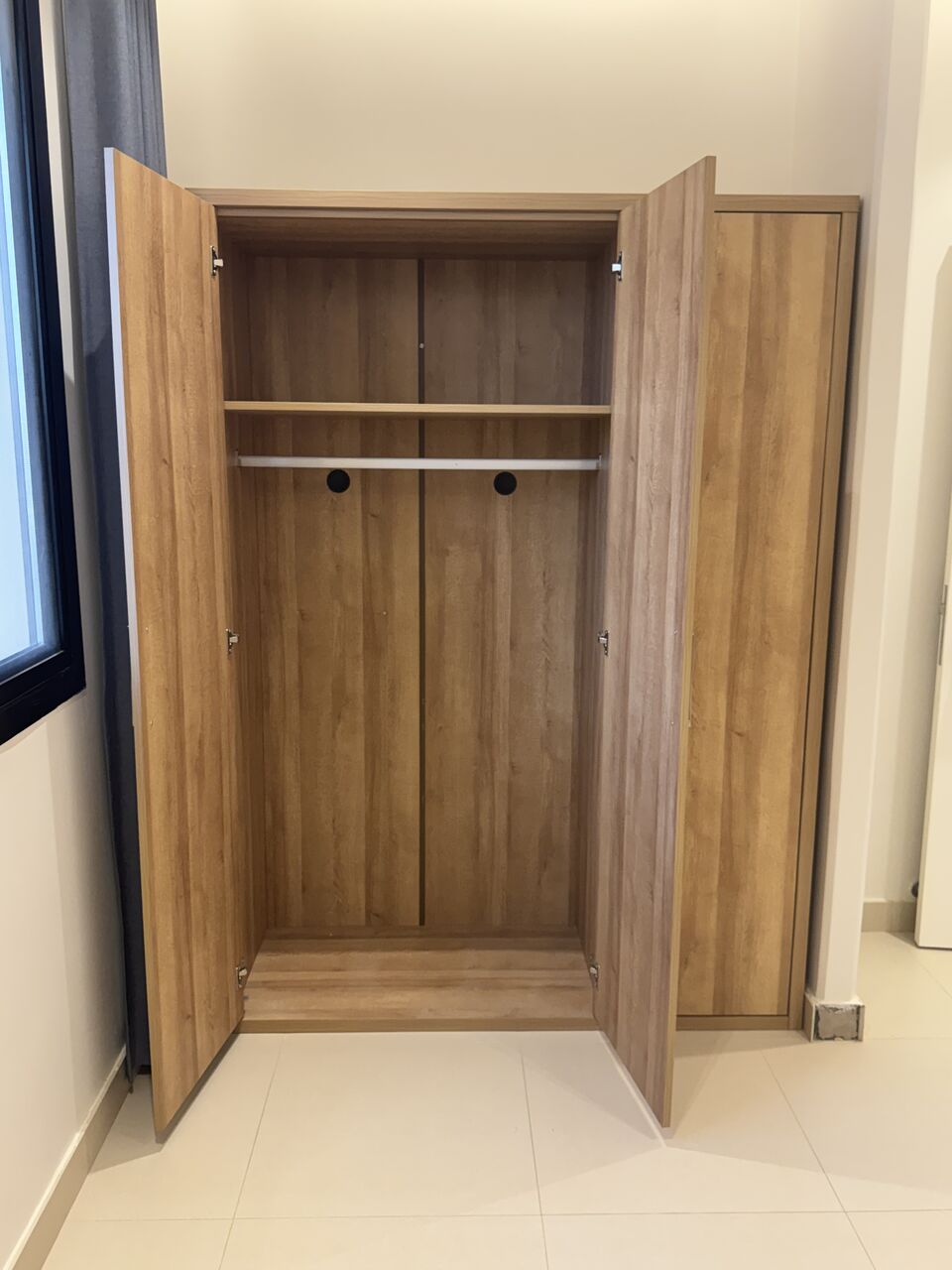Ghirnatah, Furniture, SAR 1250,  Home Centre Bradley 3-Door Wardrobe &ndash; Like New