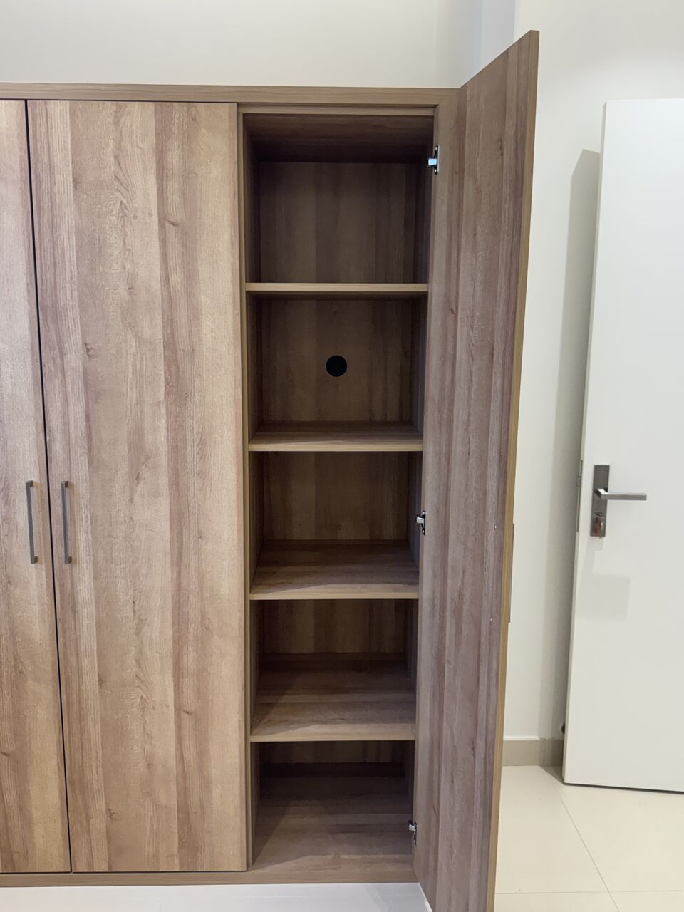 Ghirnatah, Furniture, SAR 1250,  Home Centre Bradley 3-Door Wardrobe &ndash; Like New