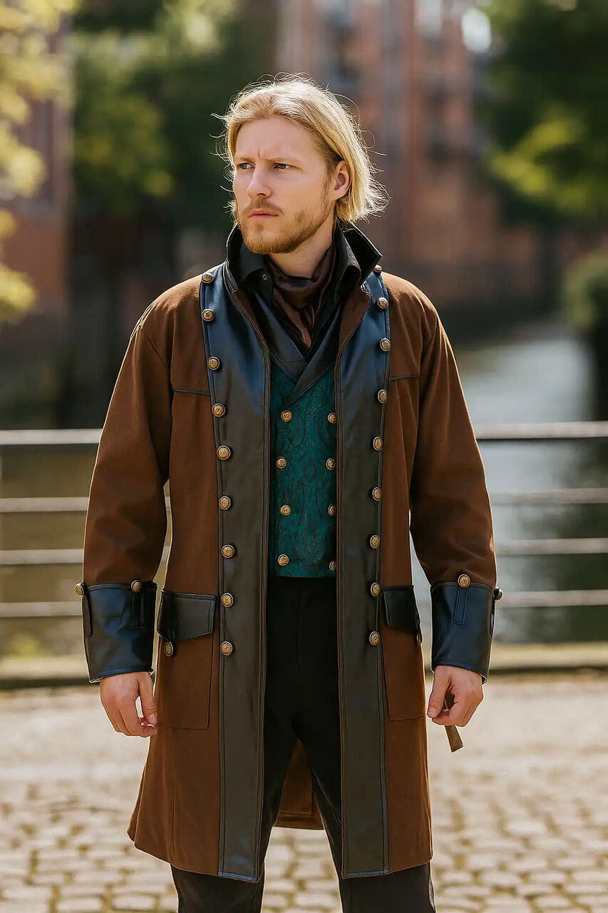 New York, Clothing & Accessories, USD 174,  Steampunk Trench Coats For Men | Victorian Style Outerwear