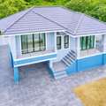 THB 17998,  100 Sq. Feet,  Suwinthawong, Wat Lam Toi Ting, 460m. Wibunsathukit Rd. 2-storey Detached House For Rent,