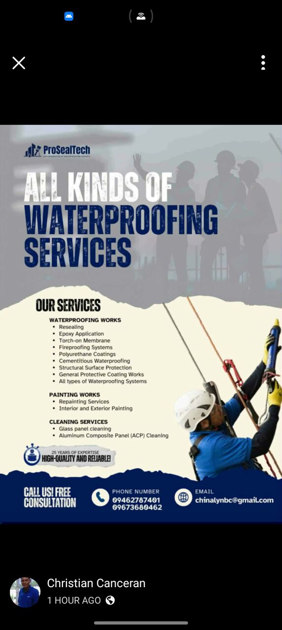 Jubail, Job Seekers, Waterproofing Subcontractor