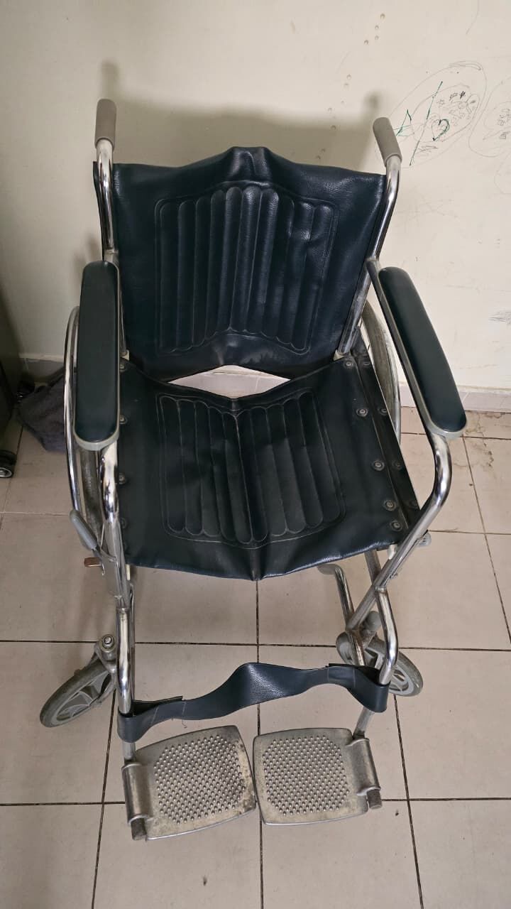 Khobar, Health & Beauty Items, SAR 69,  Used Manual Foldable Wheelchair For Sale &ndash; Good Condition