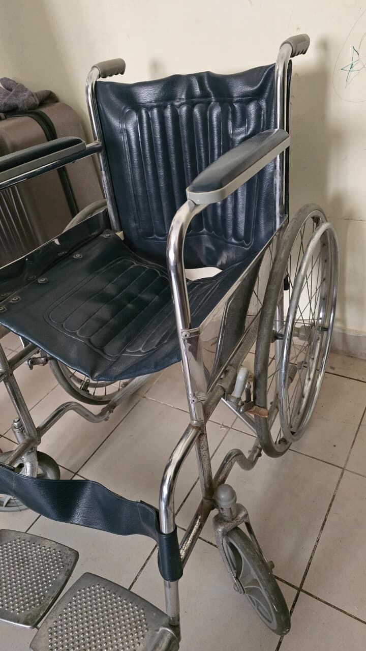 Khobar, Health & Beauty Items, SAR 69,  Used Manual Foldable Wheelchair For Sale &ndash; Good Condition