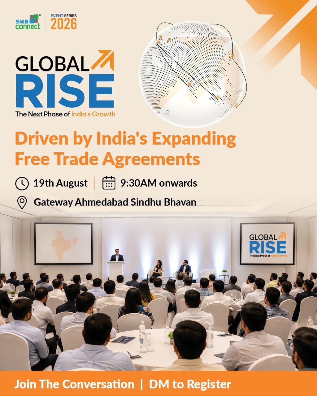 Ahmedabad, Event Planning, SME Event In Ahmedabad (Global Rise 2026)