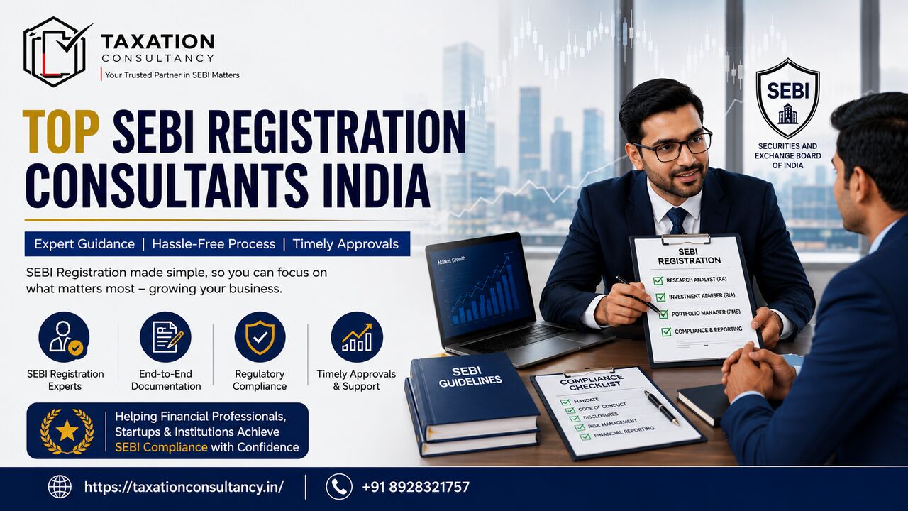 Mumbai, Tax Preparation, Top SEBI Registration Consultants India | Trusted SEBI Registration Services By TaxationCo