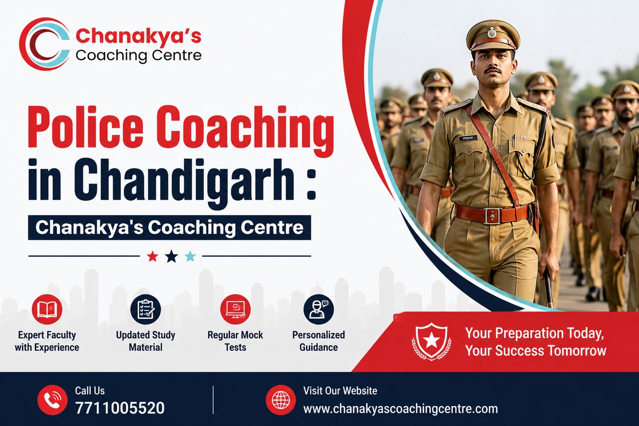 Chandigarh, Education, Police Coaching In Chandigarh :  Chanakya