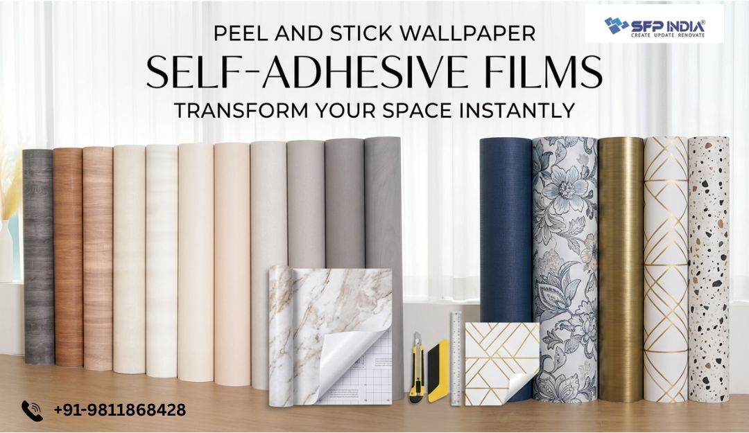 New Delhi, Interior Design, Best Decorative Self Adhesive Films - Peel And Stick Wallpape